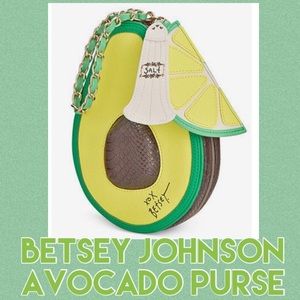 Betsey Johnson Avocado “Holy Guacamole” Purse